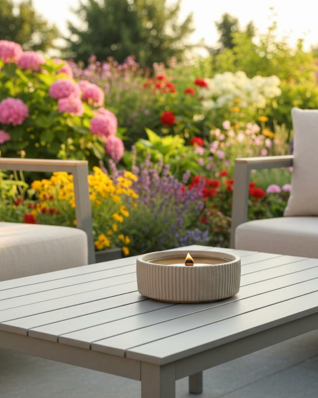 Outdoor Citronella Kerze