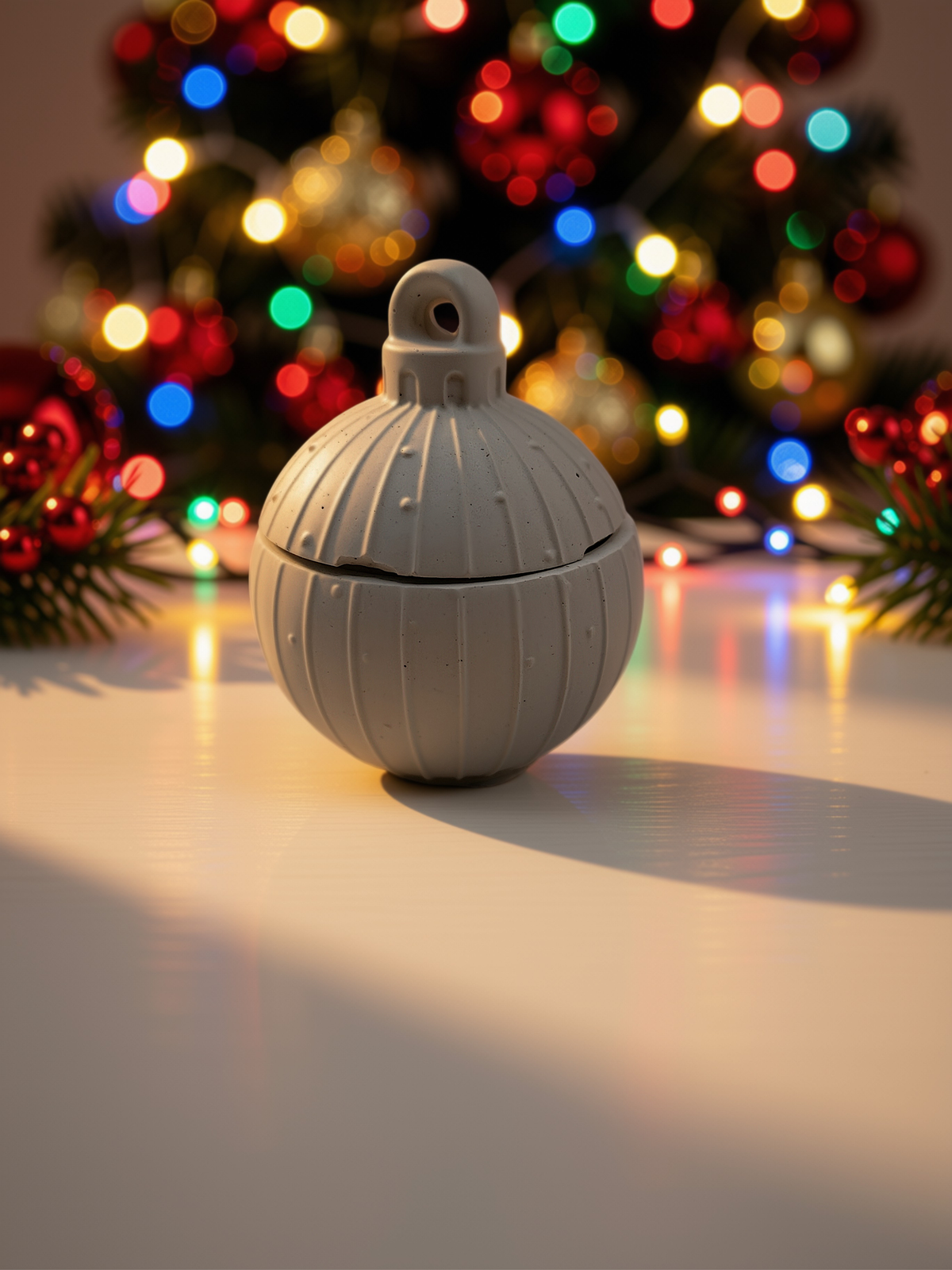 Sweet Elf Christbaumkugelkerze